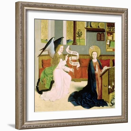 Annunciation, c.1470-80-null-Framed Giclee Print