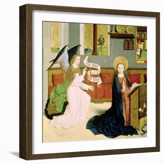 Annunciation, c.1470-80-null-Framed Giclee Print