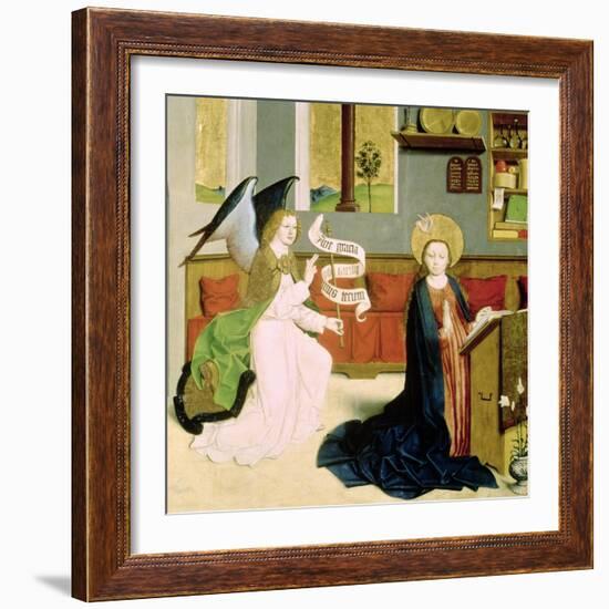 Annunciation, c.1470-80-null-Framed Giclee Print