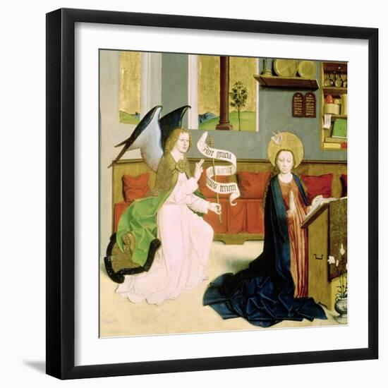 Annunciation, c.1470-80-null-Framed Giclee Print