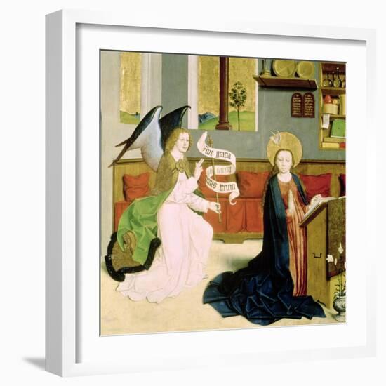 Annunciation, c.1470-80-null-Framed Giclee Print