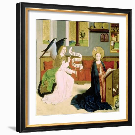 Annunciation, c.1470-80-null-Framed Giclee Print