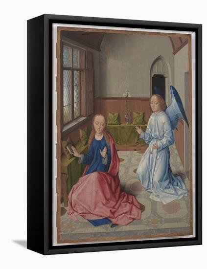 Annunciation, C.1480 (Oil on Panel)-Anonymous Anonymous-Framed Premier Image Canvas