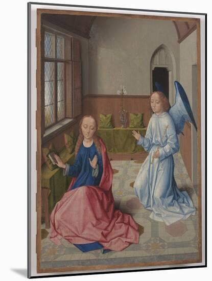 Annunciation, C.1480 (Oil on Panel)-Anonymous Anonymous-Mounted Giclee Print