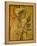 Annunciation, Detail of Gabriel-Simone Martini-Framed Premier Image Canvas