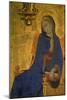Annunciation, Detail of the Virgin-Simone Martini-Mounted Giclee Print