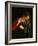 Annunciation (detail)-Orazio Gentileschi-Framed Giclee Print