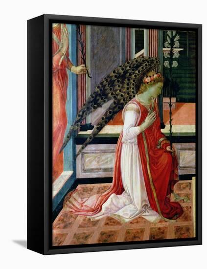 Annunciation (Detail)-Filippino Lippi-Framed Premier Image Canvas