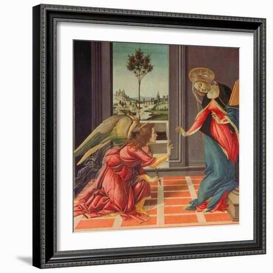 Annunciation Mary of Cestello-Sandro Botticelli-Framed Giclee Print