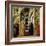 Annunciation Showing St Apollonia, St Luke and Prophets David and Isaiah-Neri Di Bicci-Framed Giclee Print