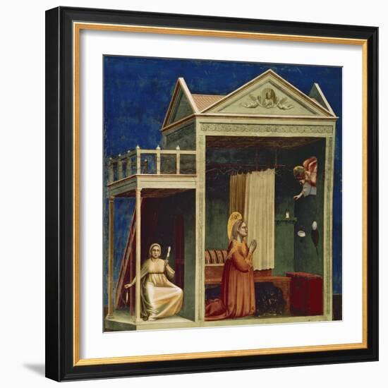 Annunciation to St. Ann-Giotto di Bondone-Framed Giclee Print