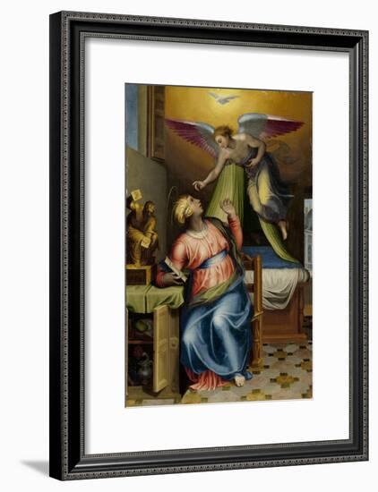 Annunciation to the Virgin-Marcello Venusti-Framed Art Print