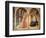 Annunciation with Gabriel Archangel-Beato Angelico-Framed Art Print