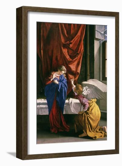 Annunciation-Orazio Gentileschi-Framed Giclee Print