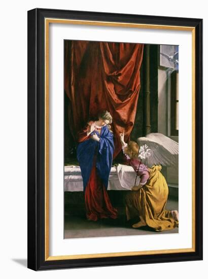 Annunciation-Orazio Gentileschi-Framed Giclee Print