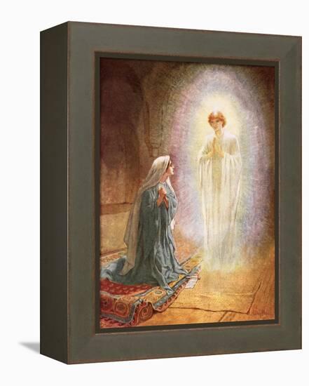 Annunciation-William Brassey Hole-Framed Premier Image Canvas