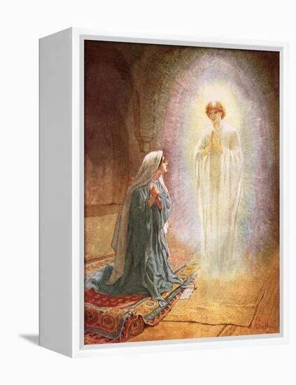 Annunciation-William Brassey Hole-Framed Premier Image Canvas