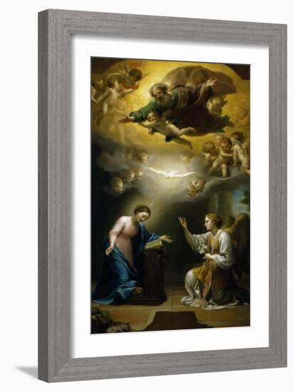 Annunciation-Anton Raphael Mengs-Framed Giclee Print