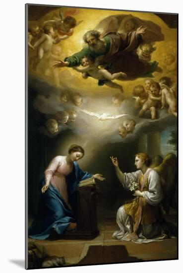 Annunciation-Anton Raphael Mengs-Mounted Giclee Print