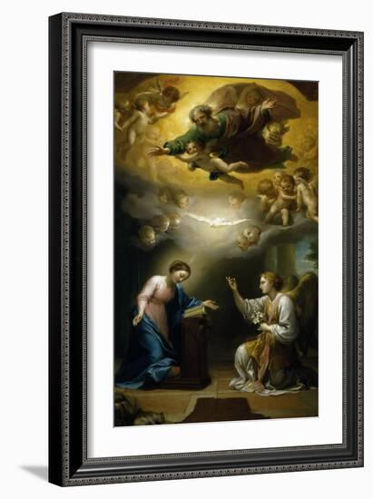 Annunciation-Anton Raphael Mengs-Framed Giclee Print