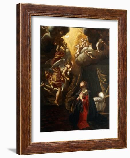 Annunciation-Giovanni Lanfranco-Framed Giclee Print