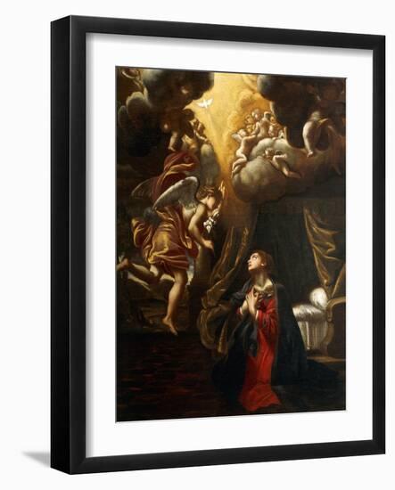 Annunciation-Giovanni Lanfranco-Framed Giclee Print