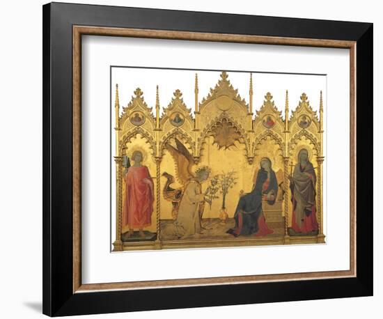 Annunciation-Simone Martini-Framed Giclee Print