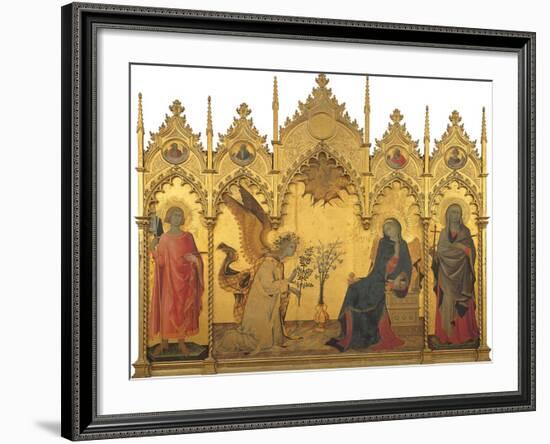 Annunciation-Simone Martini-Framed Giclee Print