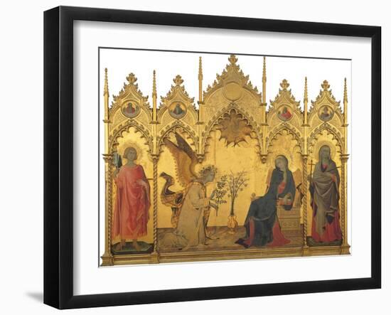 Annunciation-Simone Martini-Framed Giclee Print