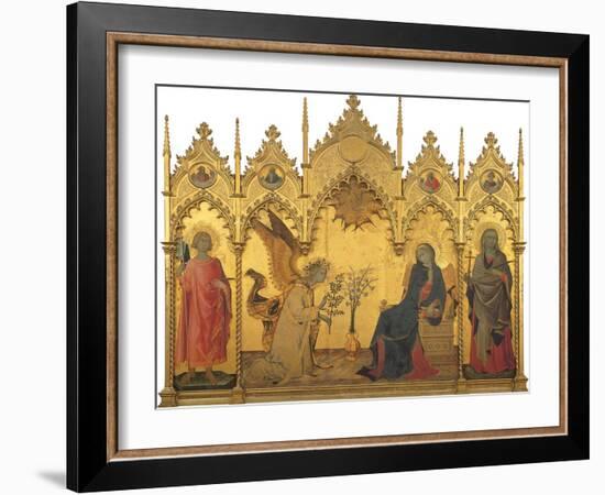 Annunciation-Simone Martini-Framed Giclee Print