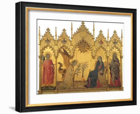 Annunciation-Simone Martini-Framed Giclee Print