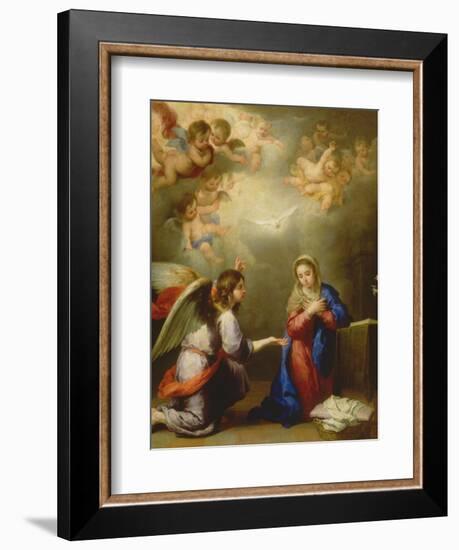 Annunciation-Bartolome Esteban Murillo-Framed Giclee Print