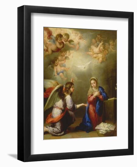 Annunciation-Bartolome Esteban Murillo-Framed Giclee Print