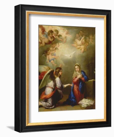 Annunciation-Bartolome Esteban Murillo-Framed Giclee Print