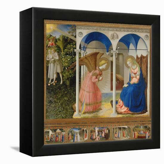 Annunciation-Angelico & Strozzi-Framed Premier Image Canvas