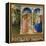 Annunciation-Angelico & Strozzi-Framed Premier Image Canvas