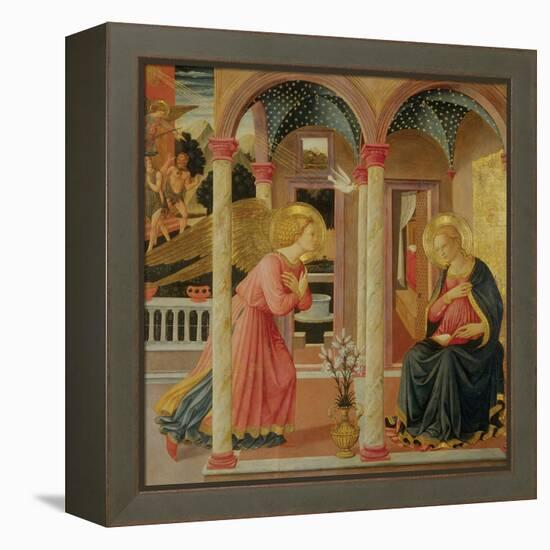 Annunciation-Zanobi Machiavelli-Framed Premier Image Canvas