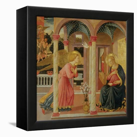 Annunciation-Zanobi Machiavelli-Framed Premier Image Canvas