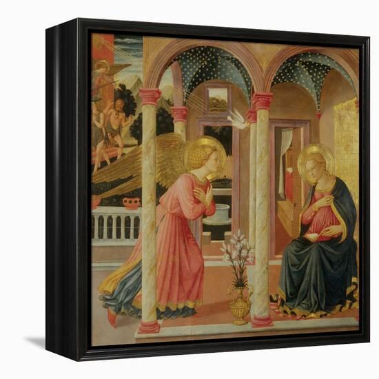 Annunciation-Zanobi Machiavelli-Framed Premier Image Canvas