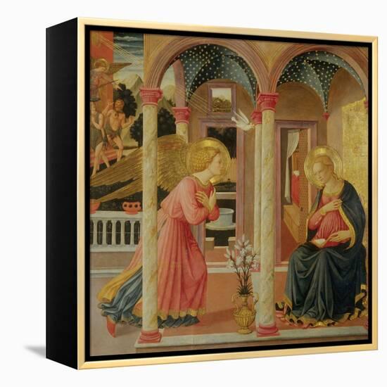 Annunciation-Zanobi Machiavelli-Framed Premier Image Canvas