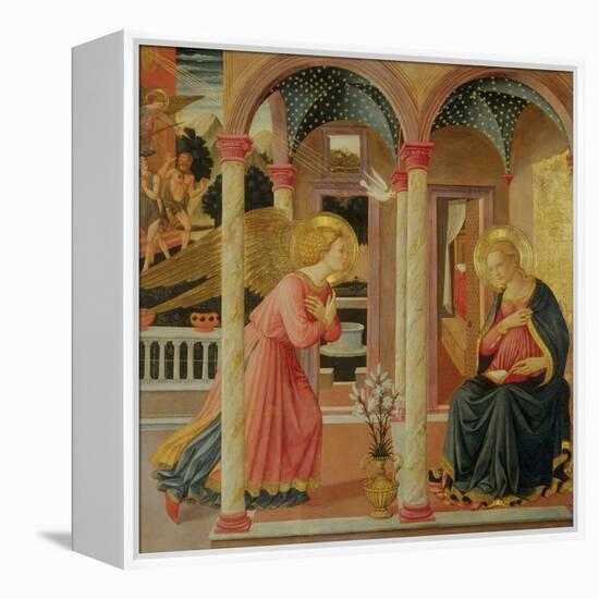 Annunciation-Zanobi Machiavelli-Framed Premier Image Canvas