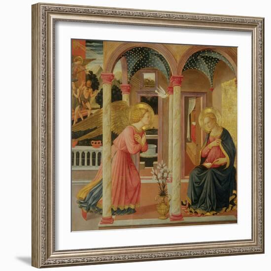 Annunciation-Zanobi Machiavelli-Framed Giclee Print