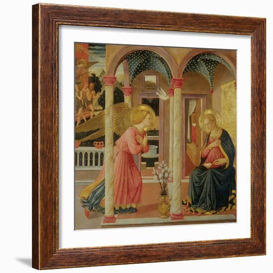 Annunciation-Zanobi Machiavelli-Framed Giclee Print