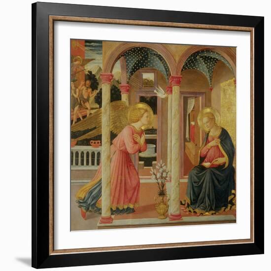 Annunciation-Zanobi Machiavelli-Framed Giclee Print