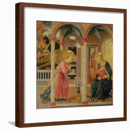 Annunciation-Zanobi Machiavelli-Framed Giclee Print