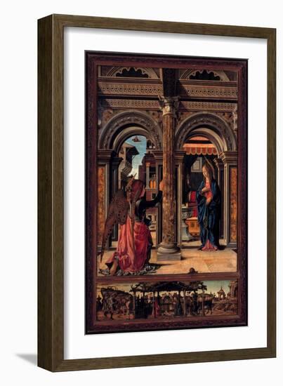 Annunciation-Francesco del Cossa-Framed Giclee Print