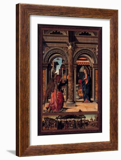 Annunciation-Francesco del Cossa-Framed Giclee Print