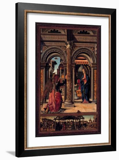 Annunciation-Francesco del Cossa-Framed Giclee Print