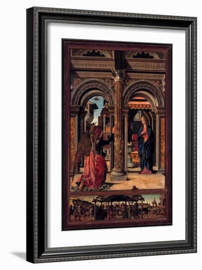 Annunciation-Francesco del Cossa-Framed Giclee Print