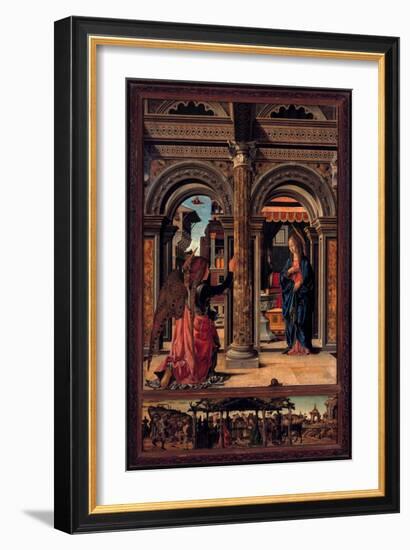 Annunciation-Francesco del Cossa-Framed Giclee Print